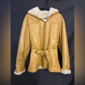 Wilsons Leather Mustard Jacket